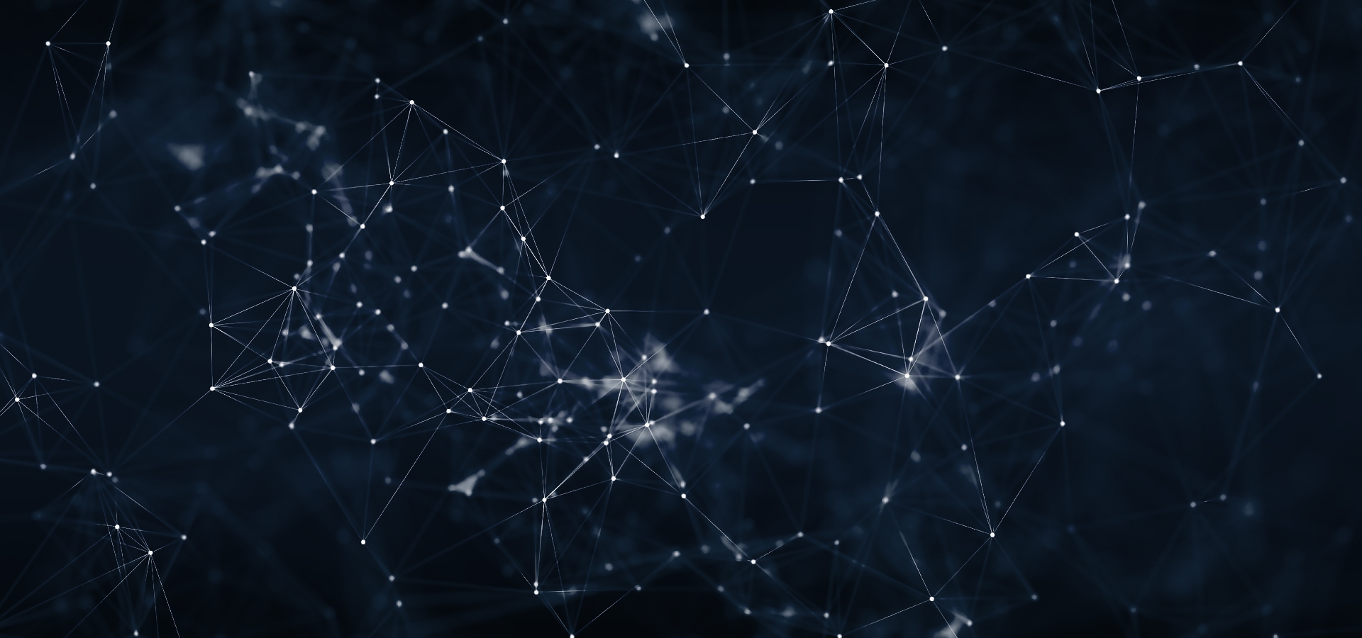 Digitale Netzstruktur symbolisiert die vernetzten Möglichkeiten im Marketing